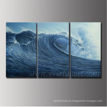 Handmade Seascape Art Wave Oil Painting (SE-199)